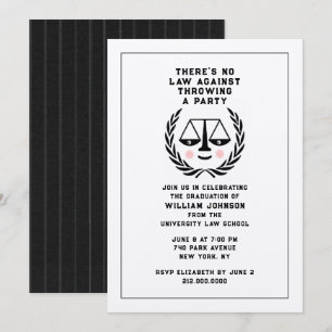 Invitation de la partie de l'école de droit