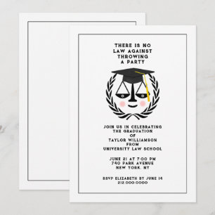 Invitation de la partie de l'école de droit