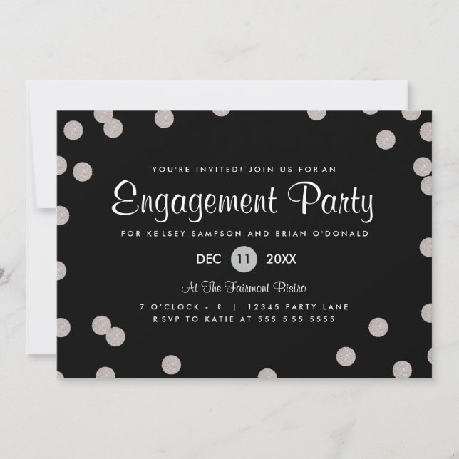 Invitation de la partie de l'engagement en pointes (Devant)