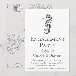 Invitation de la partie de l'engagement nautique