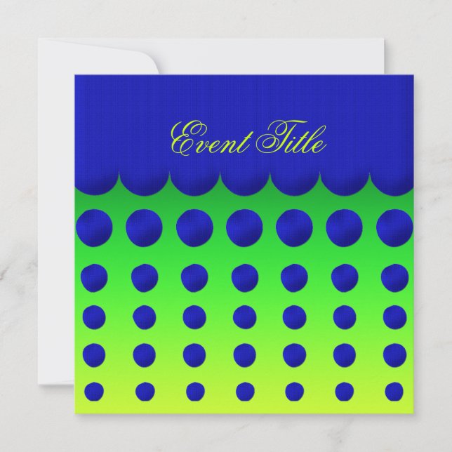 Invitation de la partie de nouvelle année (Devant)