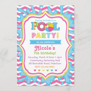 Invitation de la partie de pool
