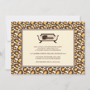 Invitation de la partie de réchauffement du foyer