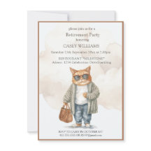 Invitation de la partie de retraite