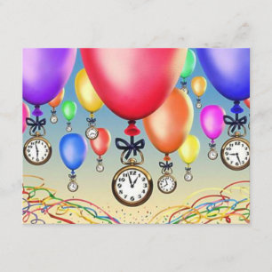 INVITATION DE LA PARTIE DE RETRAITE ~ BALLONS & WA