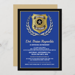 Invitation de la partie de retraite d'un agent de 