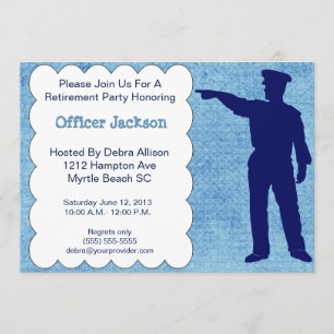 Invitation de la partie de retraite d'un agent de 