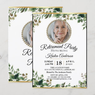 Invitation de la partie de retraite Eucalyptus de