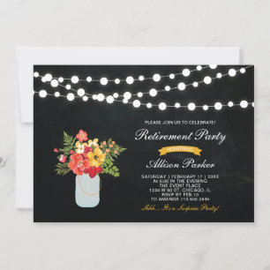 Invitation de la partie de retraite surprise du ta