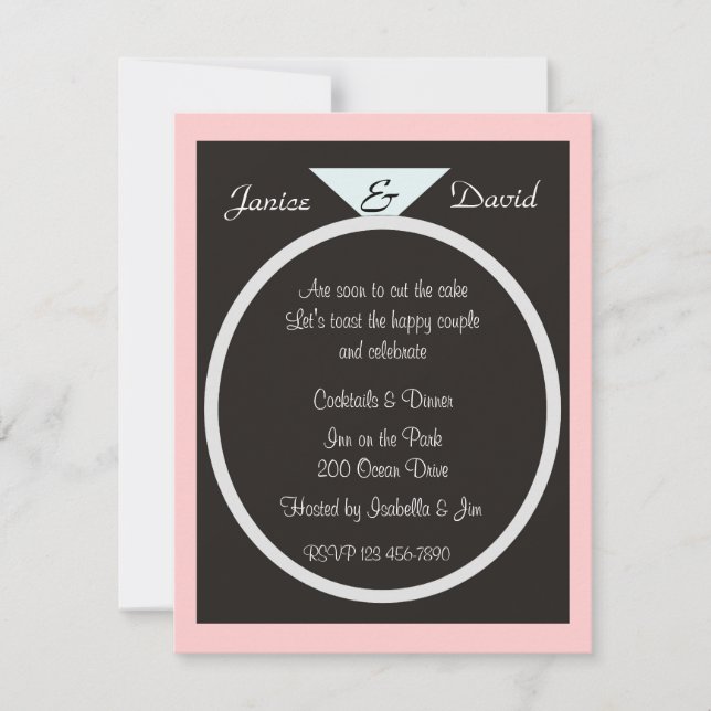 Invitation de la partie d'engagement contemporain (Devant)