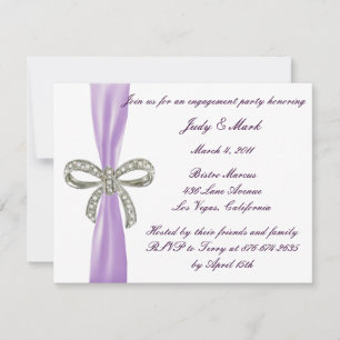 Invitation de la partie d'engagement de la Bow Dia