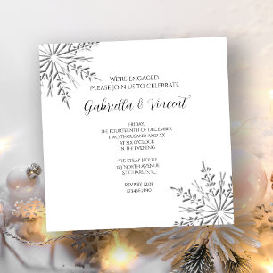 Invitation de la partie d'engagement d'hiver de Sn
