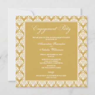 Invitation de la partie d'engagement étonnant à Da