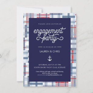Invitation de la partie d'engagement - Nautique, é