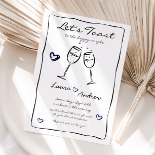 Invitation de la partie d'engagement tirée à la ma