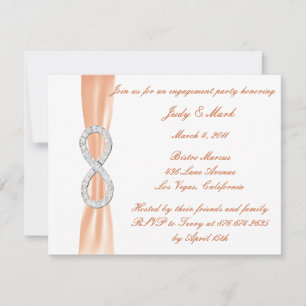 Invitation de la partie Engagement Orange Diamond 