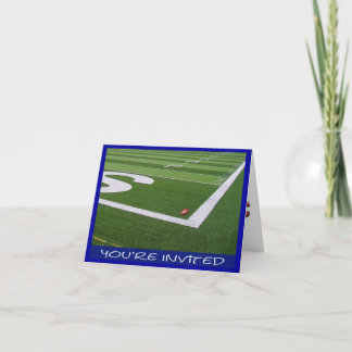 Invitation de la partie football/Superbowl