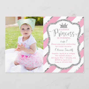 Invitation de la petite princesse Anniversaire