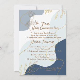 Invitation de la première sainte communion