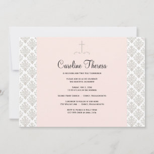 Invitation de la première sainte communion