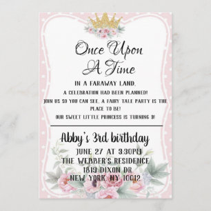 Invitation de la Princesse