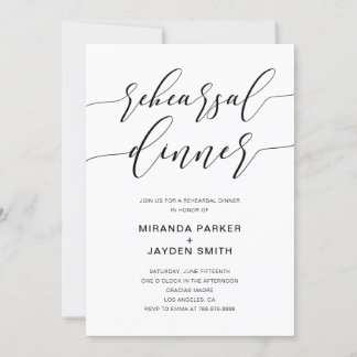 Invitation de la répétition de la calligraphie rus