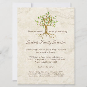Invitation de la réunion de famille d'antan des ra
