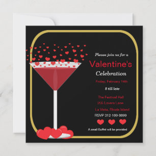 Invitation de la Saint Valentin