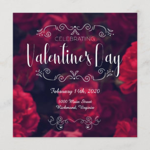 Invitation de la Saint Valentin