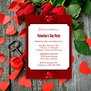 Invitation de la Saint Valentin