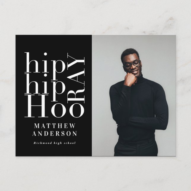 invitation de la soirée de remise de diplômes phot (Devant)