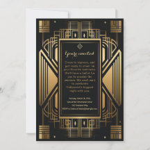 Invitation de la soirée des Prix Hollywood