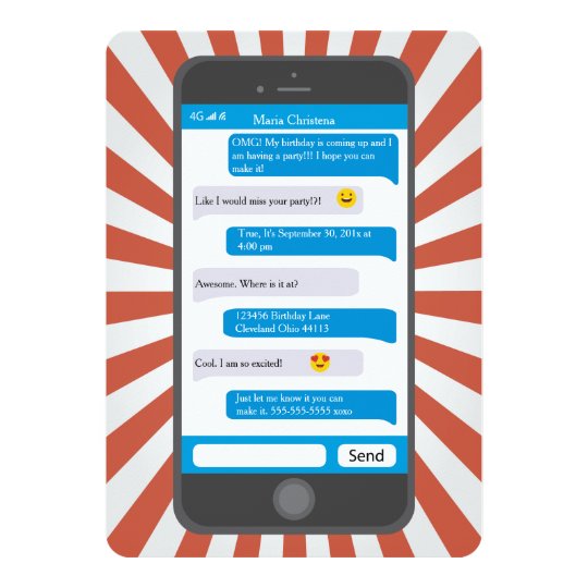 Invitation De L Adolescence D Anniversaire De Zazzle Fr Invitation De L Adolescence D Anniversaire De Zazzle Fr