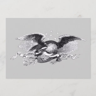 Invitation de l'aigle révolutionnaire de guerre