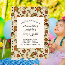 Invitation de l'Anniversaire de enfant de la greno
