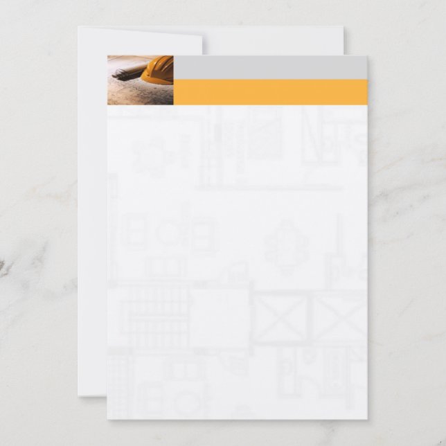 Invitation de l'architecte (Devant)