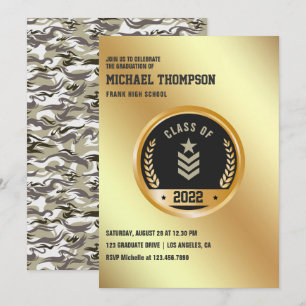 Invitation de l'Armée/Militaire à l'occasion de la