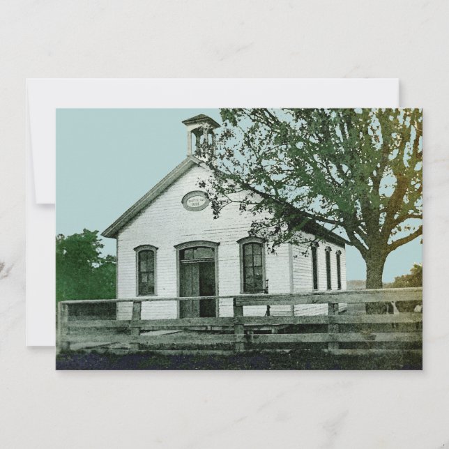 Invitation de l'école primaire Épreuve de jeu de l (Devant)