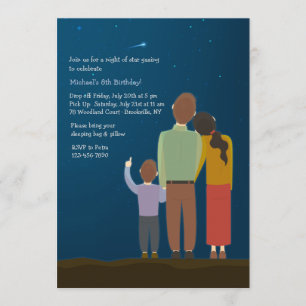 Invitation de l'étoile tombante