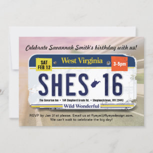 Invitation de licence de la Virginie-Occidentale 1