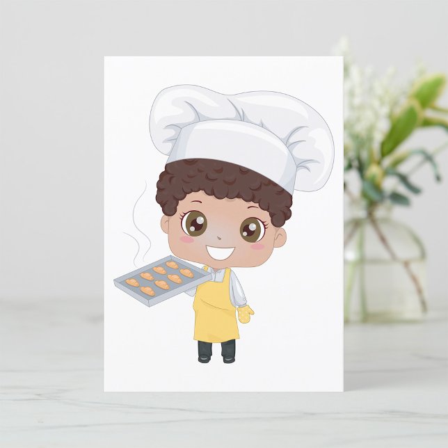 Invitation de Little Baker Cook (Créateur téléchargé)