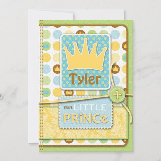 Invitation de Little Prince (Devant)