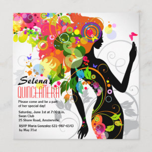 Invitation de Lolita Quinceanera