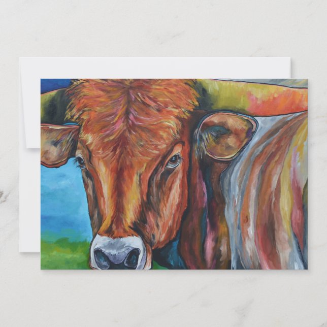 Invitation de Longhorn (Devant)