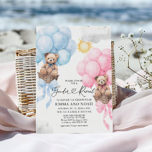 Invitation De L'Ours Et De La Bow À Révéler Le Sex