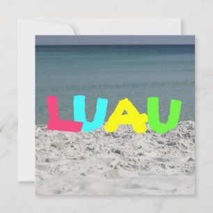 Invitation de Luau
