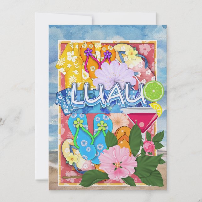 Invitation de Luau par SRF (Devant)