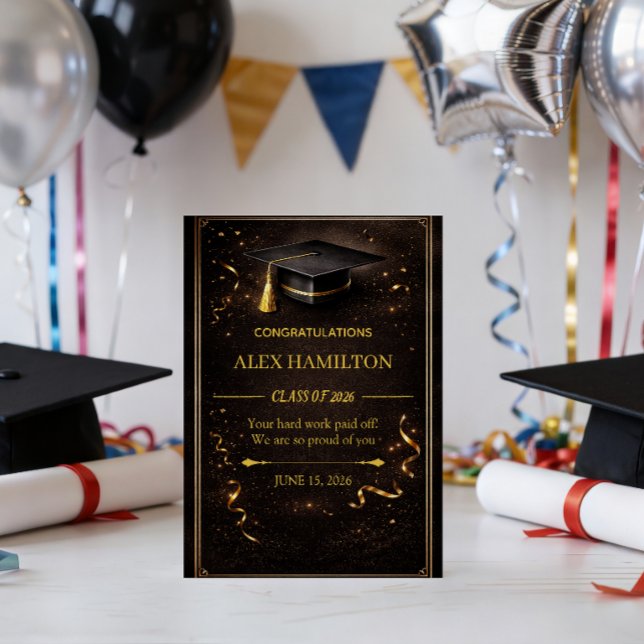 Invitation de Luxe pour la Remise des Diplômes Mod (Créateur téléchargé)