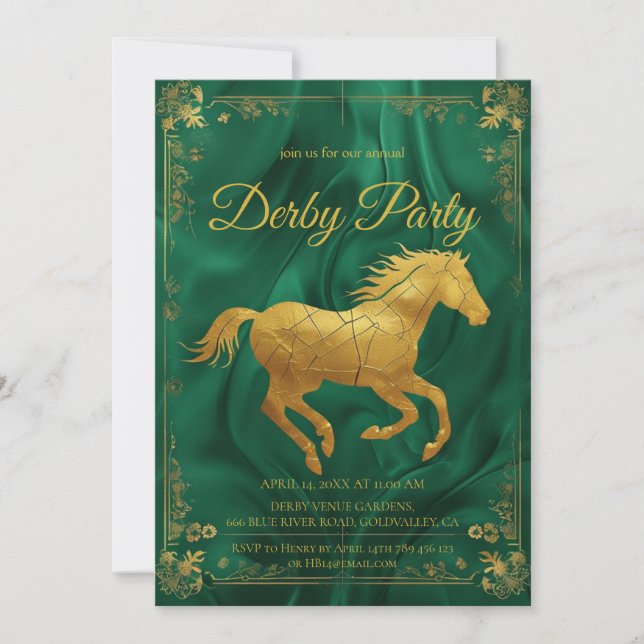 Invitation de luxe pour la soirée du Derby du Chev (Devant)