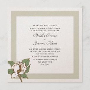 Invitation de Magnolia
